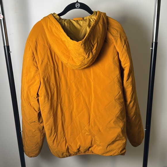 J Crew Nordic Quilted Quarter Zip Insulated Anorak Outdoor Jacket Men's Medium - Picture 6 of 9